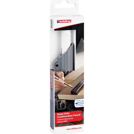 Edding Baumarker Garphit 4-8880-1-1112 Marcatore di fori profondi Grigio, Bianco 1 pz. (1/5)