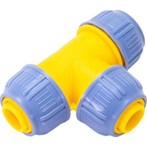 Raccord de tuyau, en PP, diamètre 16 mm, pour systèmes d'irrigation, réservoirs et tuyauterie extérieure.-AquaForge (1/5)