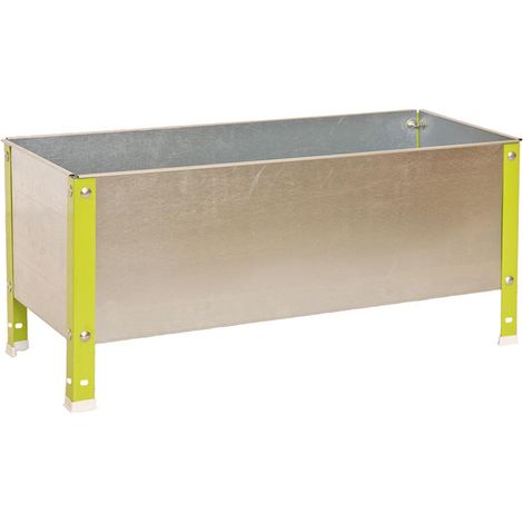 Simonrack Moderne Metallgartenbox grün galvaniert 400L