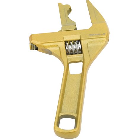 Verstellbarer Schraubenschlüssel mit großer Öffnung aus Aluminiumlegierung für Badezimmerrohre und Waschbecken (1/5)
