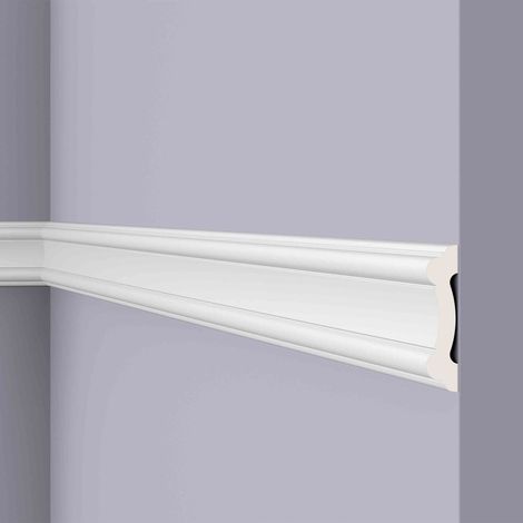 Wand- und Friesleiste NMC Z1550 ARSTYL Noel Marquet Zierleiste Stuckleiste Zeitloses Klassisches Design weiß 2 m (1/5)