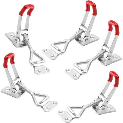 Pince à bascule outil à main serrure de porte en métal Type 100kg 220lbs ensemble de 5 pièces