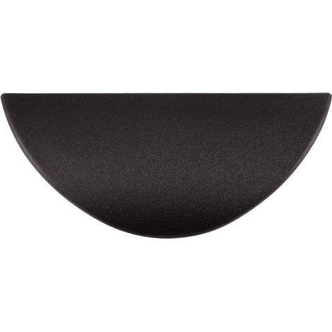 royaluxe - 6 pièces Poignée de Porte Autocollante Poignée de Tiroir en Plastique ABS Poignée de Meuble Cuisine sans Perforation pour Porte Coulissante Fenêtre Placard(noir) (1/4)