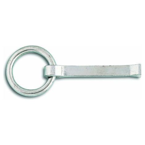 Chapuis 430/10X110Z Anneau scellement acier zingue 300 kg Diametre interieur 50 mm L 110 mm