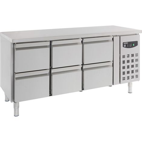 Table réfrigérée 6 tiroirs - Combisteel (1/3)
