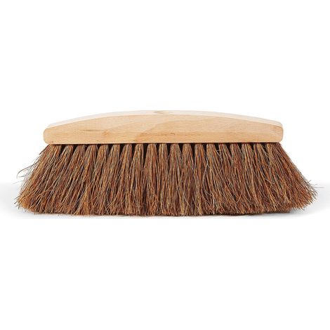 Perfetto Eco, Sunset 0002A, Scopa in Fibra di Cocco e Coccia Legno Naturale, Ecologica, 33 x 3,5 x 11,5 cm (1/3)
