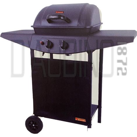 BARBECUE SANDRIGARDEN ARGENTINE GAZ 2 FEUX ACIER 5KW (1/2)
