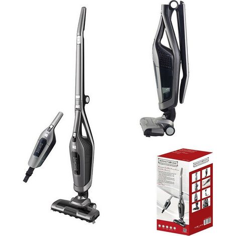 TrAdE Shop Traesio - Aspirapolvere Elettrico Ricaricabile 2 In 1 Scopa Senza Sacco 14,8v Royalty Line - (1/4)