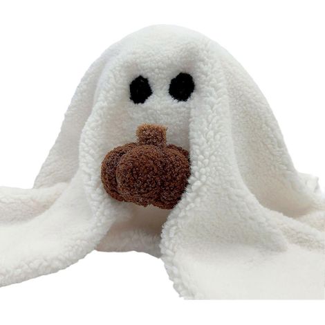 Peluche fantôme d'Halloween, coussin doux et confortable à câliner, cadeau d'anniversaire (1/5)