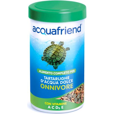 Mangime per tartarughe onnivore d’acqua dolce 90g – 250 ml