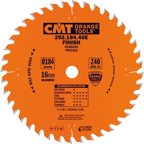 292.184.40ELAMA X TAGLIO DI PRECISIONE HW 184X2.6/1.6X16 Z40 ATB (1/5)