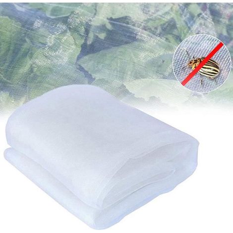 Filet anti - insectes pour le jardin, Pour la prévention du contrôle des parasites (3 10m) nosku (1/4)