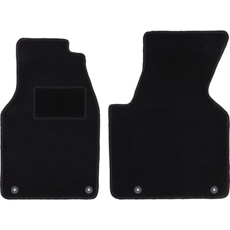 Tappetini per auto in velluto nero per: furgone Volkswagen Transporter T4 Multivan (1993-2001) (1/5)