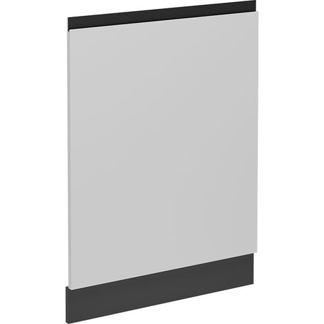 Geschirrspülblende R-Line, Weiß, 60 cm ohne Arbeitsplatte, Vicco