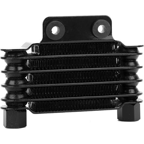 Refroidisseur d'Huile Moteur, Huile de Transmission de Radiateur d'Huile, Installation Facile ABS pour Moto ATV 100-250 65 Ml (1/5)