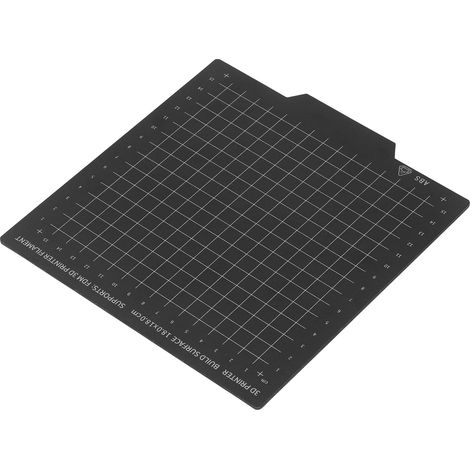 Plateau magnétique flexible 2 faces en acier à ressort 180x180mm, lit chauffant pour imprimante 3D, accessoire remplaçable (1/5)