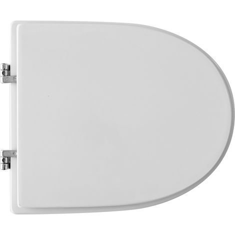 DianHydro sedile wc per vaso Hatria Spea Lara bianco in legno ricambio copriwater (1/5)