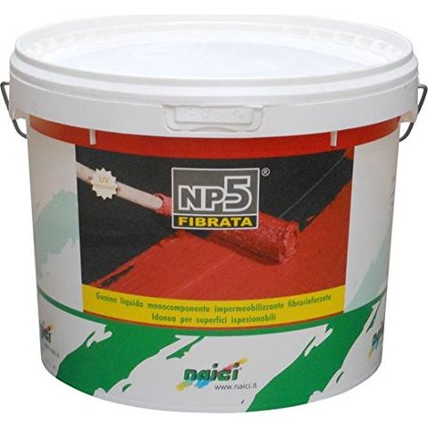 Guaina Liquida Fibrorinforzata NP5 Colore Grigio Kg 1 Naici
