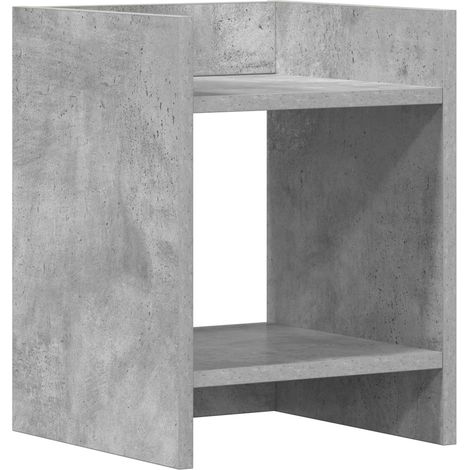 Maison Exclusive - Supporto per piante Grigio Cemento 30 x 30 x 40 cm (1/5)
