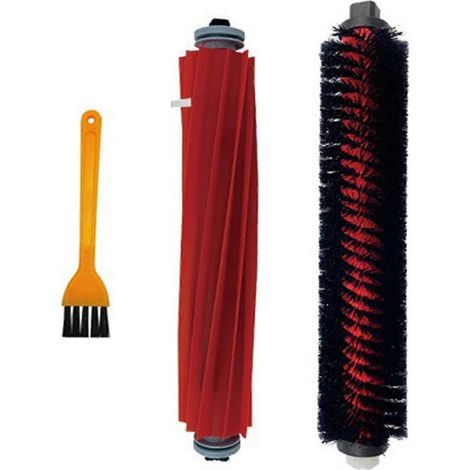 Convient aux accessoires pour robots balayeuses : brosse principale de rechange, accessoires pour balayeuse avec brosse de nettoyage (voir illustration SZRH AM). (1/4)
