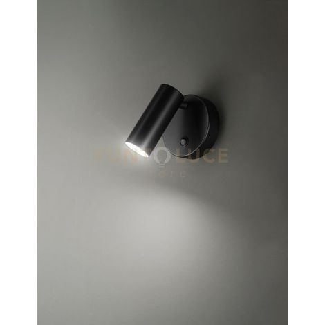 Faretto Moderno Canor Metallo Nero Led 4,5W 3000K