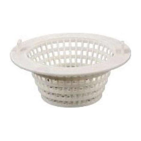 Panier rond pour skimmer de piscine hors sol - Diam 16 cm - Blanc