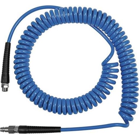 Tuyau air avec raccord 3/8 PU 120x80mm 6m (1/4)