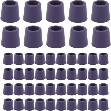 Lot de 50 joints d'étanchéité pour climatiseur, 1/4 pouce, kit de réparation de collecteur de tuyau de charge, joint de rechange (violet) (1/5)