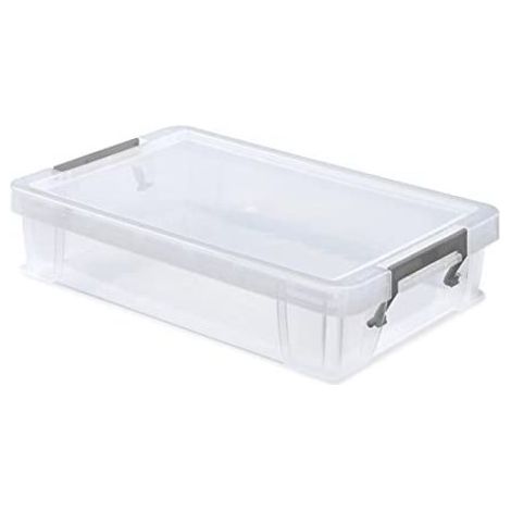 Boîte de rangement plastique 5,5 L incolore