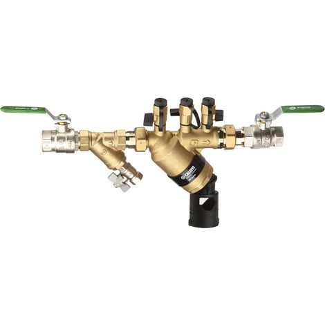 Sferaco – Raccord de robinetterie Ø1/2" (15/21) – Corps laiton non dézincifiable – Pression maxi 10 bars – Protection antipollution horizontale et verticale (1/2)