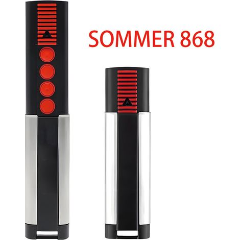 TX03-868-4 Télécommande d'accès pour porte de garage et volet roulant — SOMA 868/433 MHz