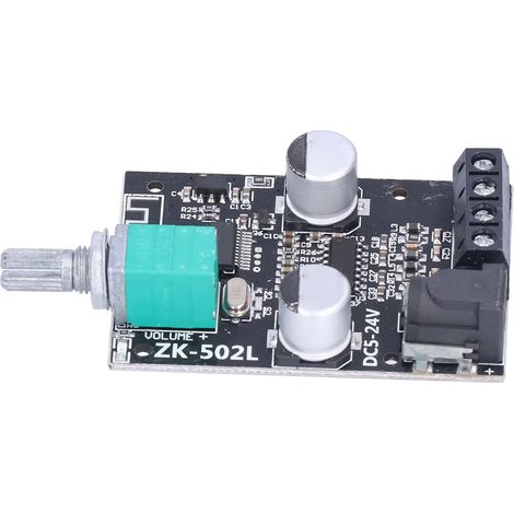 Amplificateur Stéréo Bluetooth ZK-502L - Module Audio Puissant pour Enceintes DIY