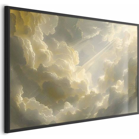 Poster – Ein atemberaubendes Farbenspiel vor dem Hintergrund von Wolken (1/4)