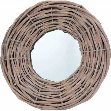 Maison Exclusive - Spiegel 3 Stk. 15 cm Weide (1/5)