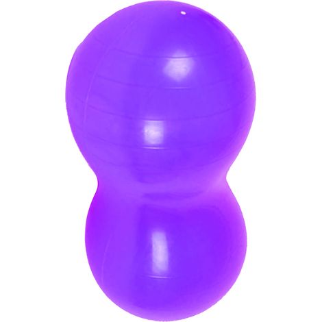 Ballons de gymnastique 50x100cm, forme cacahuète, pour renforcer les muscles abdominaux, perdre du poids, antidérapants, violet, taille L (1/2)