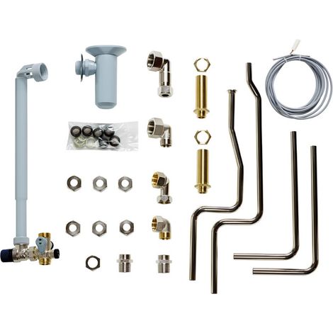 Kit de tuyauterie pour raccordement mural pour WHB VIH R 120