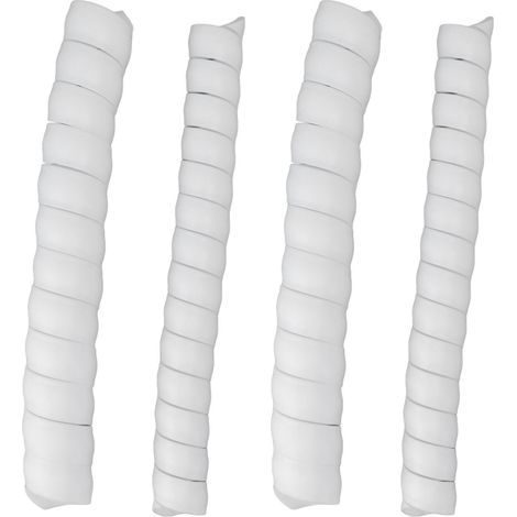 Protecteur de tronc d'arbre en plastique spirale garde d'arbre protecteur d'écorce d'arbre enveloppes de tube pour protéger les plants de plantes contre les tondeuses à rongeurs de lapin de cerf 4 piè (1/5)