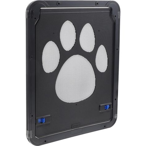 CCYKXA Robuste Haustiertür aus Eisen mit Magnetverschluss, Katzenklappe für Katzen und kleine Hunde, einfache Montage, für den Innenbereich (1/5)