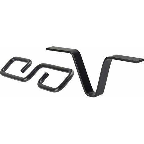 Filiyano – adaptateur pour chaîne de – Crochet adaptateur pour chaîne de gouttière, accessoire de remplacement pour sortie de descente pluviale (1/4)
