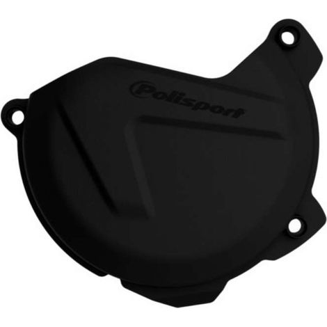 Protezione coperchio frizione Polisport per KTM XCF SXF 250 350 EXCF Husqvarna, colore nero.