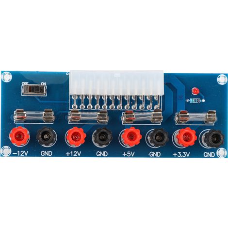XH-M229 Interrupteur d'Alimentation ATX 24 Broches pour Projets Informatiques et Systèmes Embarqués (1/5)