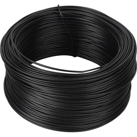 Fil De Fer Galvanisé Pliable, Fil D'armature Lisse Pour Bricolage, Jardinage Et Rangement, Flexible Et Résistant (1/4)