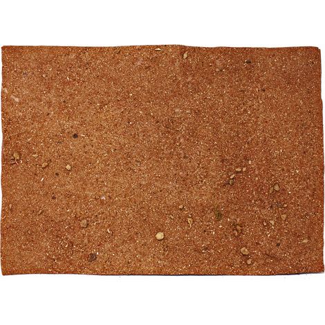 Foglio Carta con Terra Rossa e Granuli di Sughero 70x50 cm 86339 (1/5)