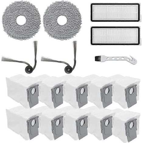 Sacs pour aspirateur Roborock QV 35A/QV 35S/S8 MaxV Ultra/Saros 10R/Q Revo/Qrevo S5V/Robot (grand format) (1/5)
