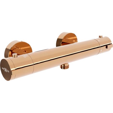 Mexen Kai thermostatische Duscharmatur, Roségold - 77100-60 (1/2)