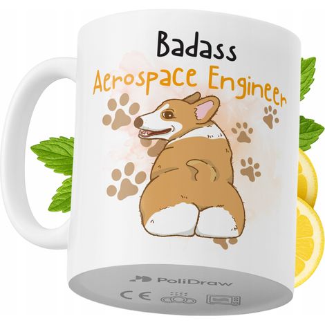 Lustige Tasse für Luft- und Raumfahrtingenieure – Kaffee- oder Teetasse mit witzigem Textdesign – ideal für Geburtstage, Namenstage, Feiertage und besondere Anlässe. Hochwertige Tasse für Zuhause, Bür