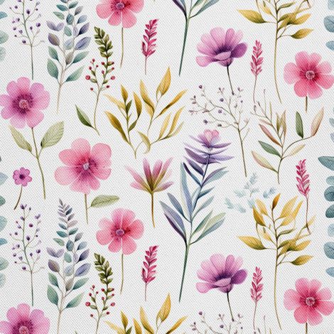Tela decorativa para exteriores Oxford - Flores - DX2436 (1/5)