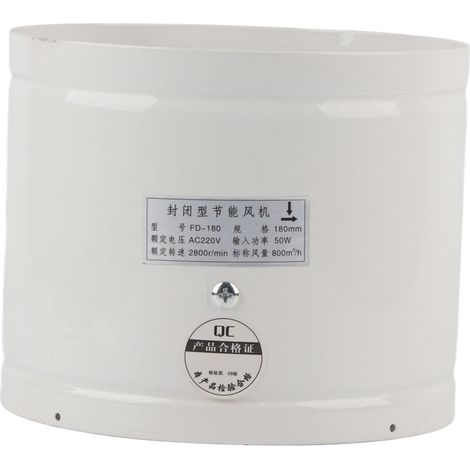 Ventilador extractor de pared de 42 W y 220 V de bajo ruido para ventilación del hogar, baño, cocina y garaje (1/5)