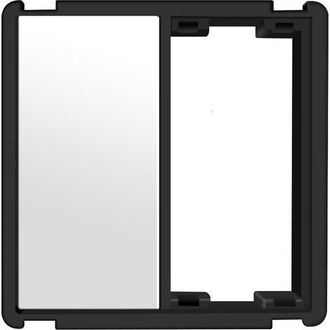 1/2 weiße Endkappe – Panel für RTX SH-System (1/4)