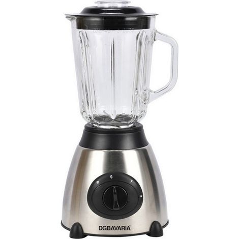 Frullatore In Acciaio A 2 Velocità con caraffa da 1,5lt 350W (1/4)